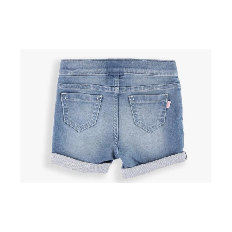Rufflebutts - Baby Girl Light Wash Girls Denim Shorts